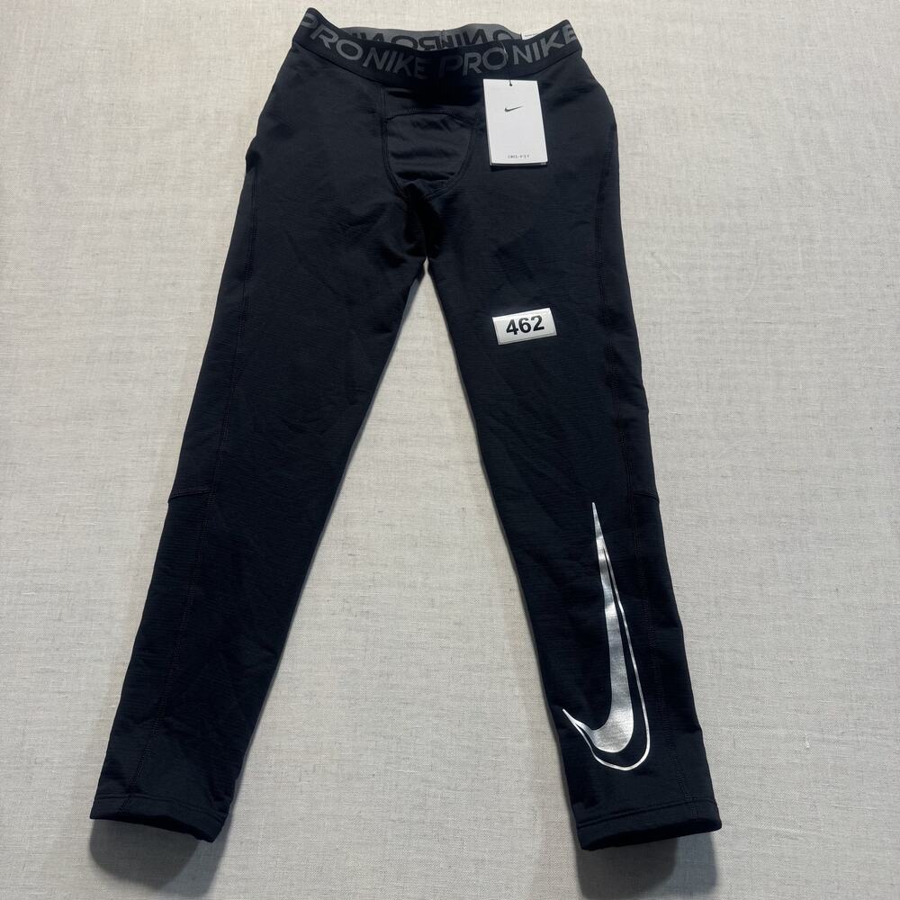 Nike Junior Inner Under‎ Brushed Lining Bottom Long Pants Boy's Sz M Brand New